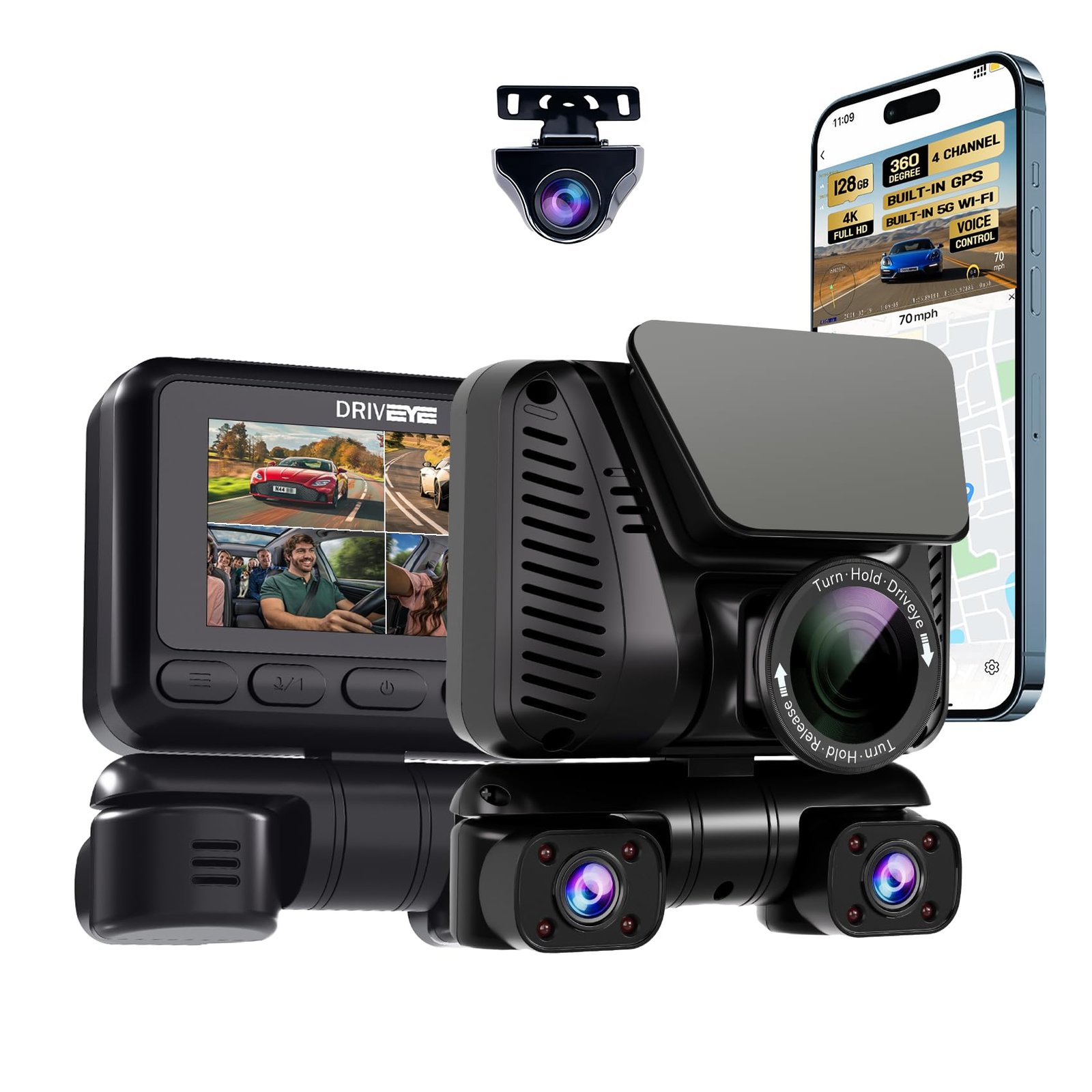 Dash cams & advanced GPS systems